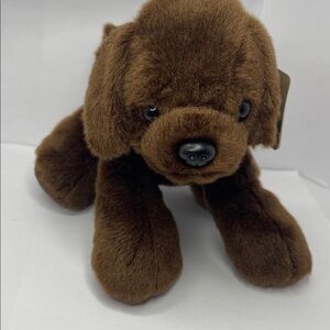 Aurora Chocolate Labrador Puppy Dog Brown Small Flopsie Plush